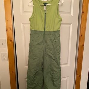 Green girls size 16 snow pants